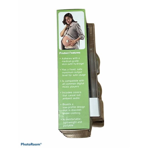 NIB BELLY BUDS SPEAKERS PLAY MUSIC and VOICES to - Picture 4 of 4